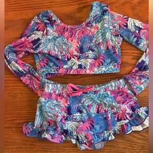 SweetHoney Clothing rash guard tankini- size 8